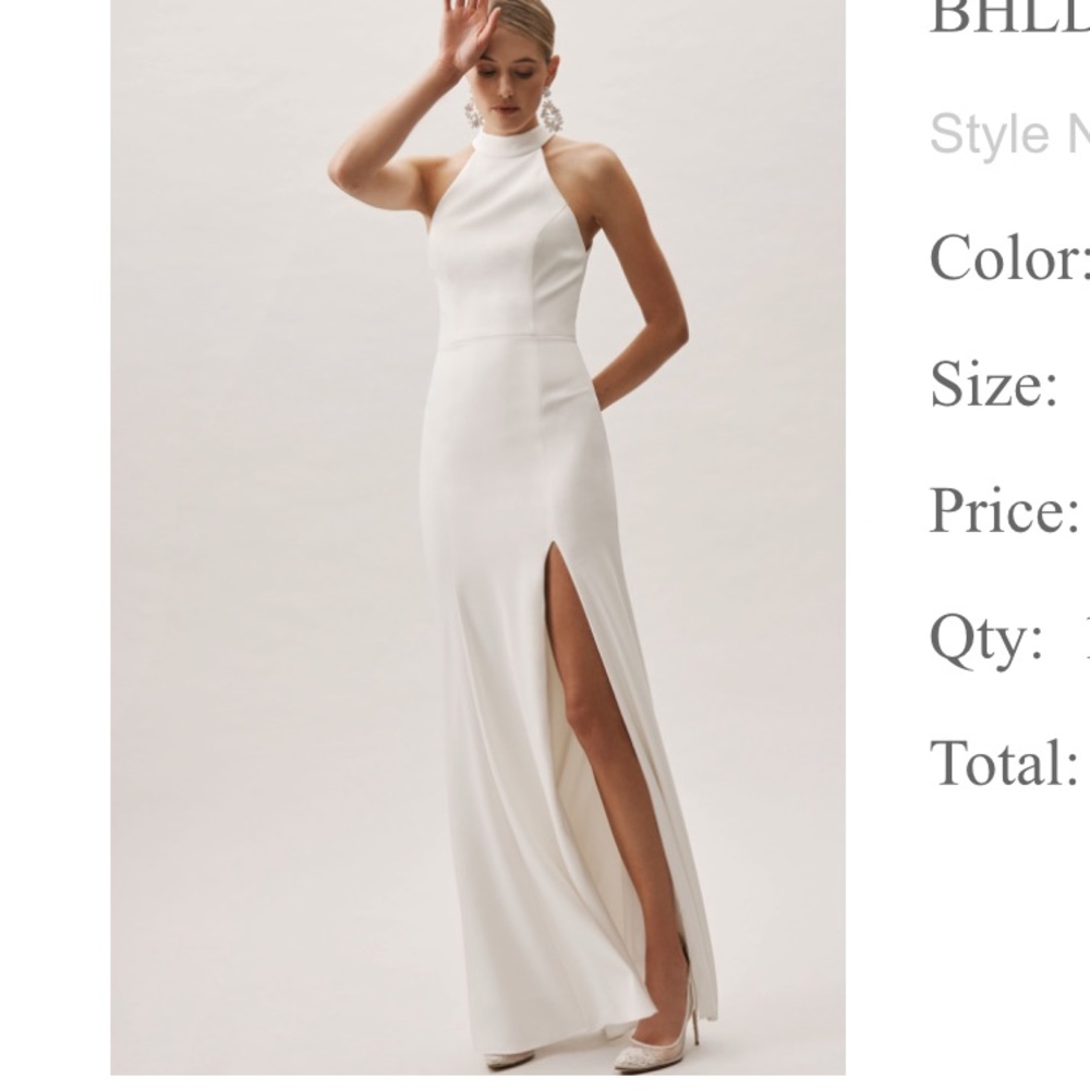 Beautiful white dress